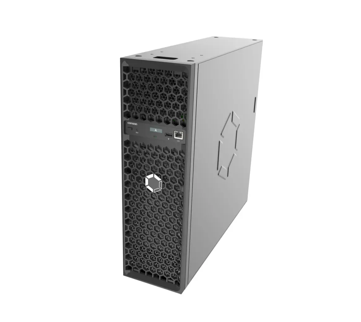 A 3d model of a computer tower on a white background.