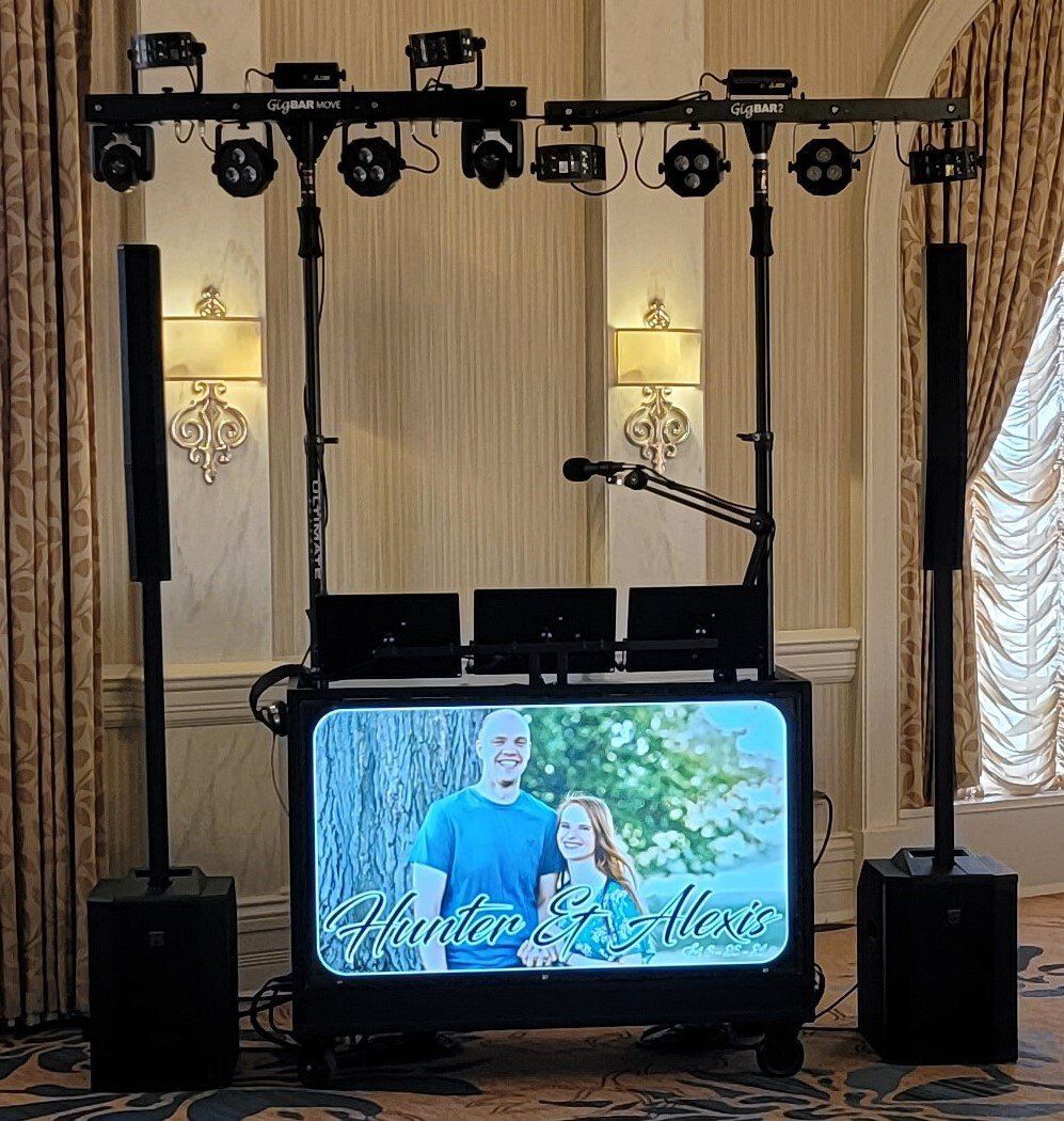 Reception System - 4 Speaker with 5' Lighting Tree
