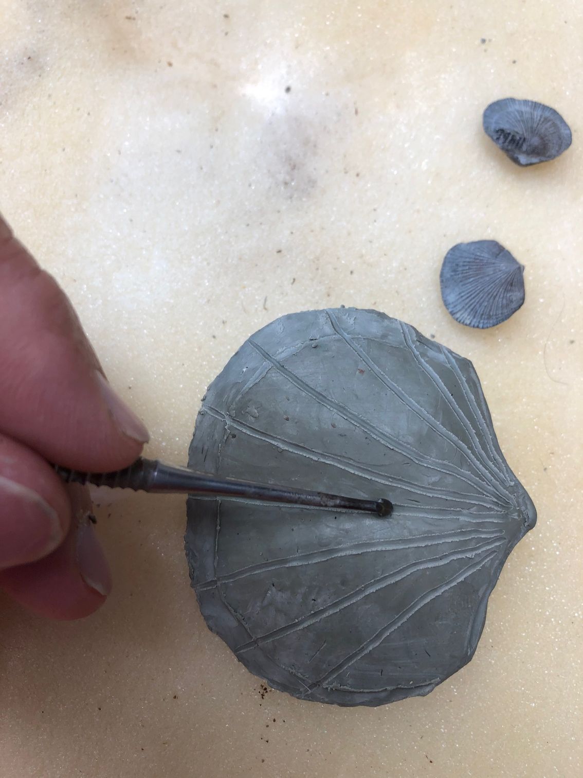 making Miami University Geology Department Centennial Sculpture