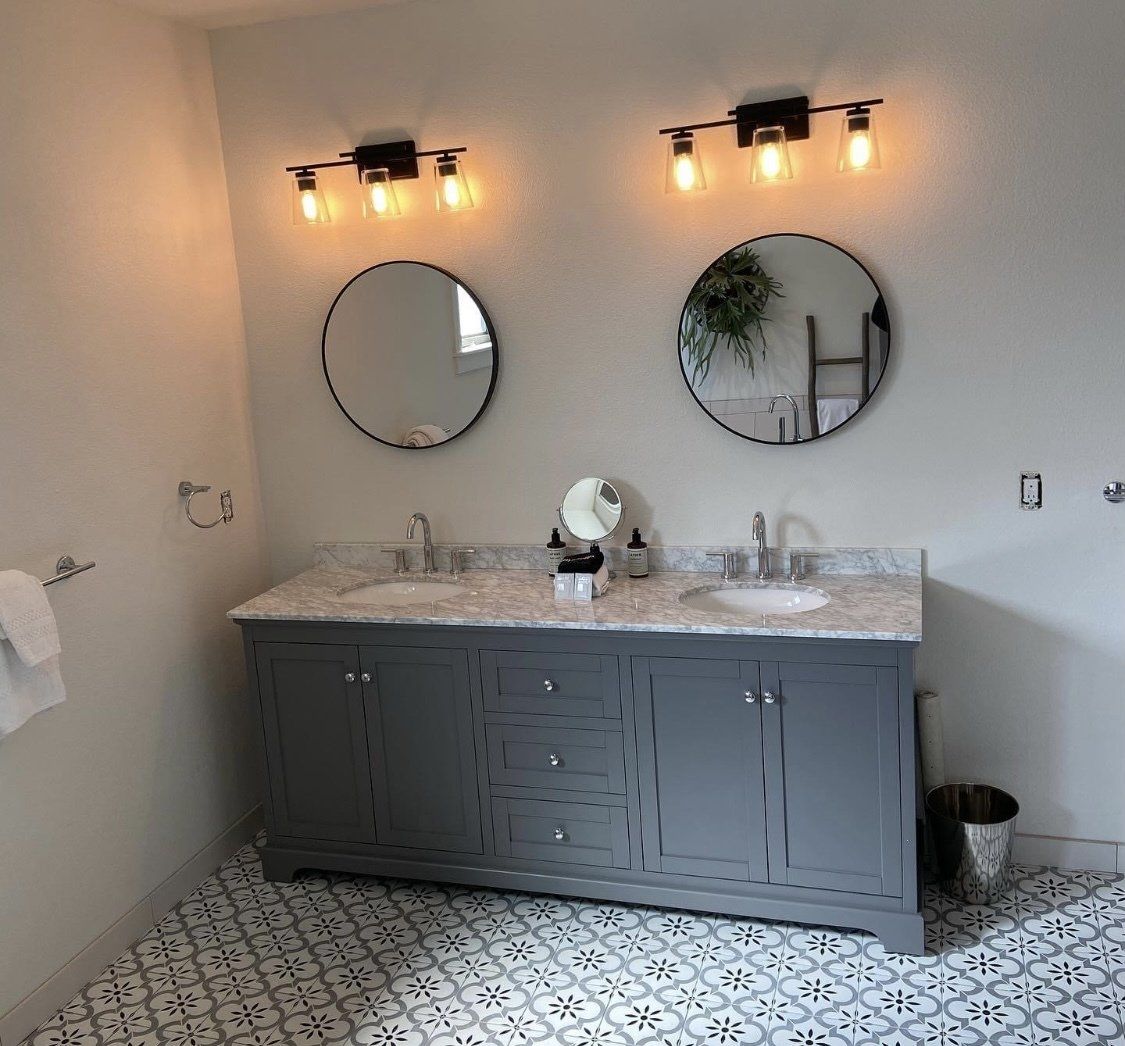 Two Mirror and Sink — Newberg, OR — Titan Plumbing Co