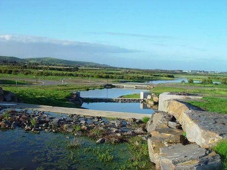 Large Body of Water Surrounded by Grass and Rocks — Victor Harbor, SA — South Coast Sand & Civil