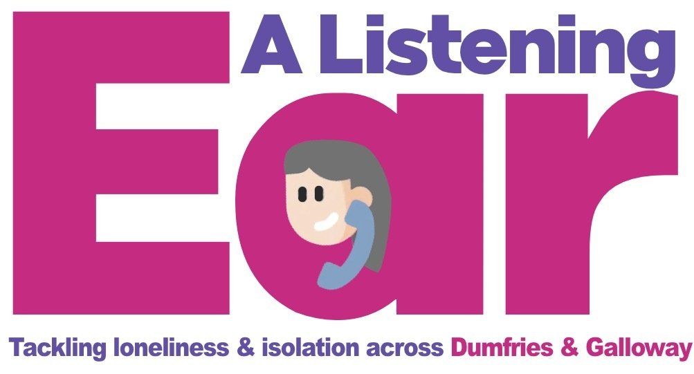 A Listening Ear A Listening Ear is a befriending charity set up to tackle loneliness and isolation in Dumfries and Galloway