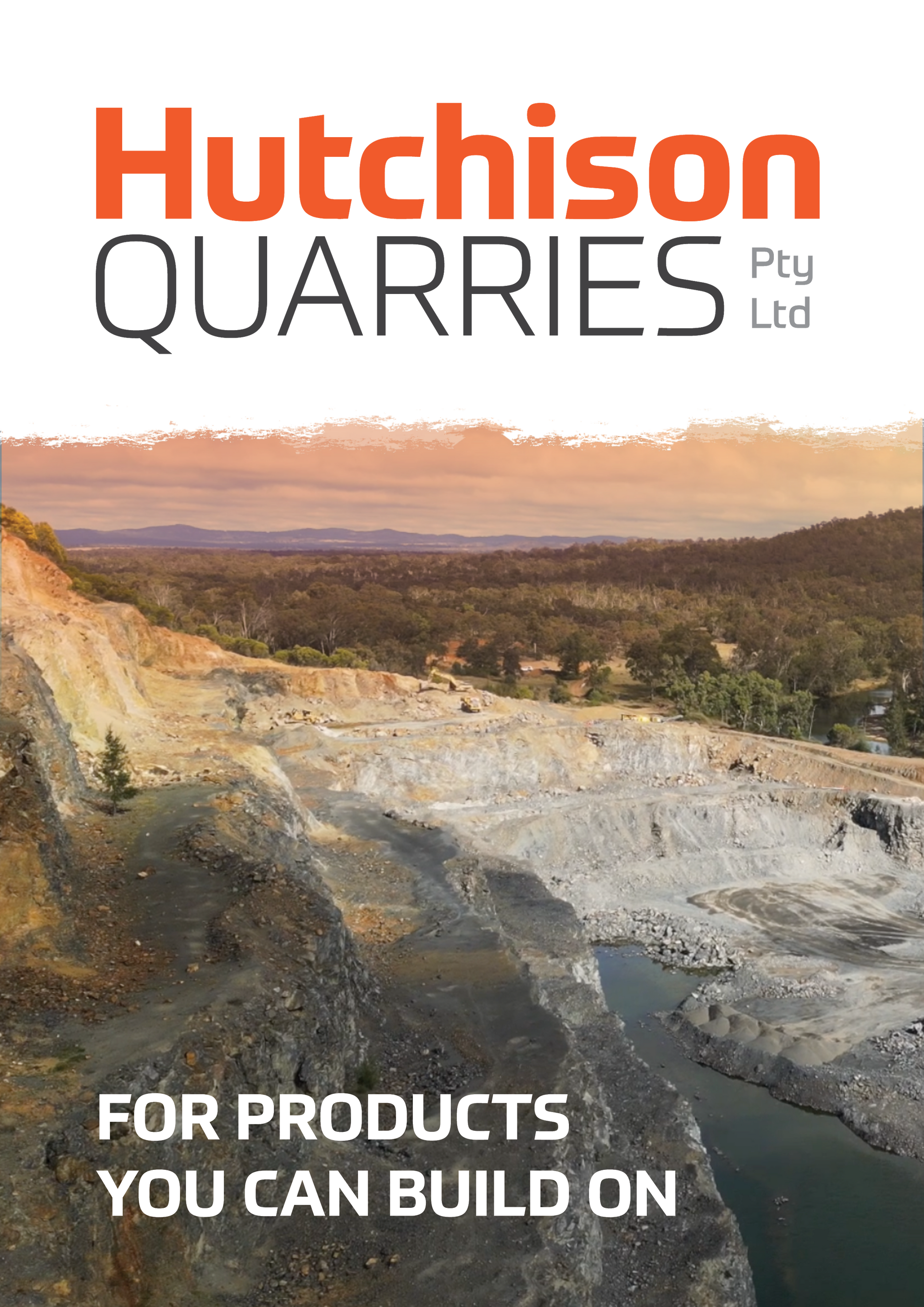 Hutchison Quarries product brochure