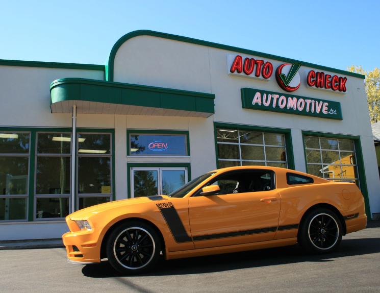 Sport Vehicle in Front of Our Shop in Nanaimo, BC - Auto Check Automotive