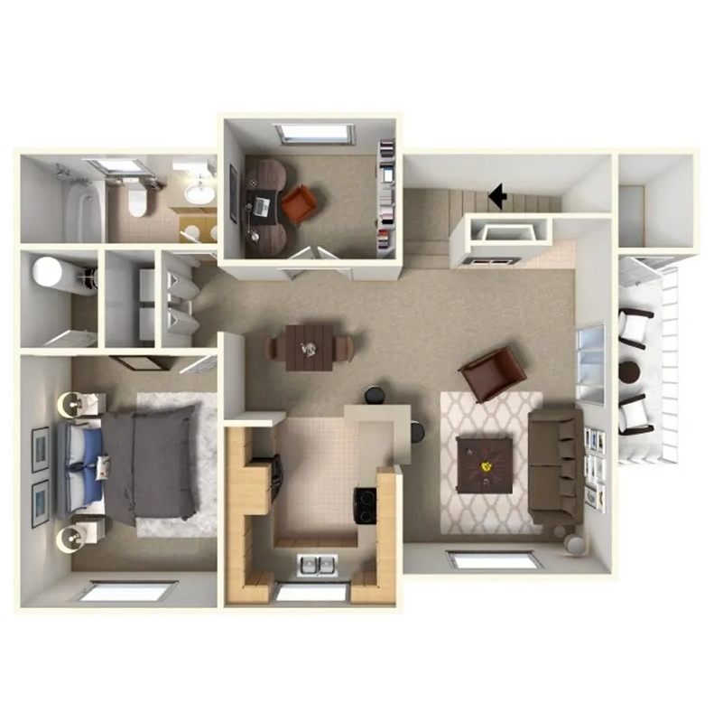 1 Bedroom Apartments for Rent