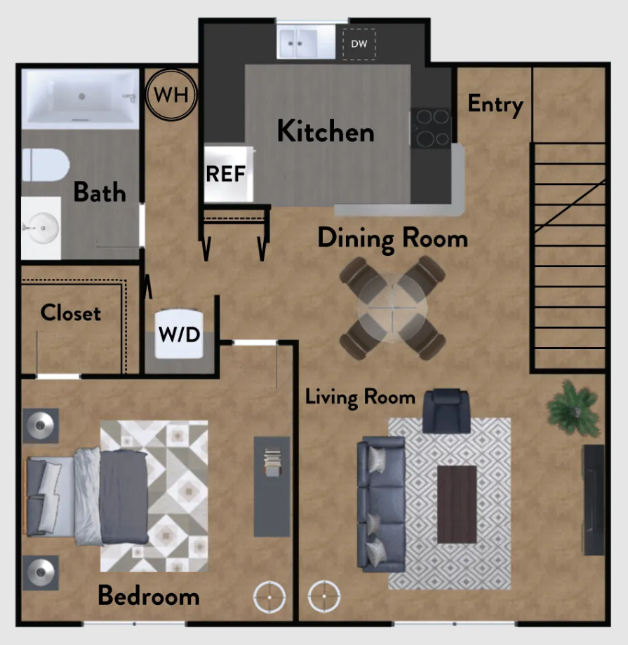 1 Bedroom Apartments for Rent