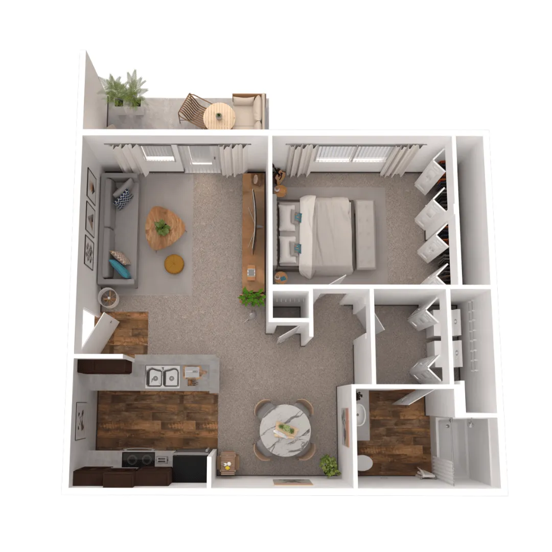1 Bedroom Apartments for Rent