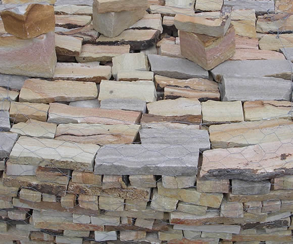 Brown Mountain Natural Stone Veneer — Landscaping Stone in Denton, NC