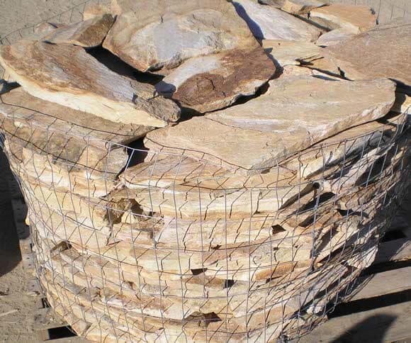 Harvest Gold Thin — Landscaping Stone in Denton, NC