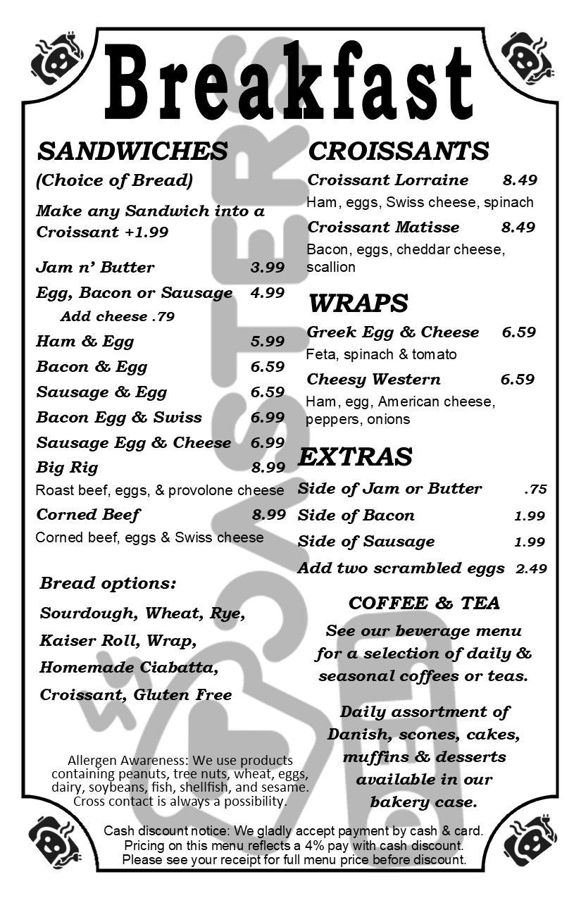 Menu 4/2025