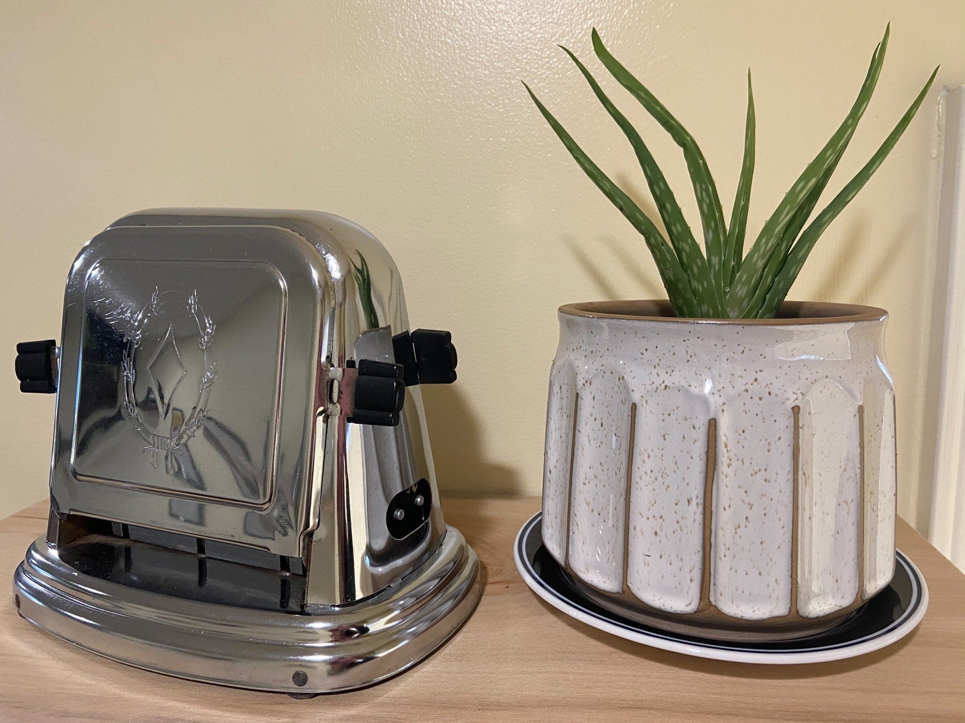 Antique toaster