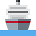 A cruise ship is floating on top of a body of water.