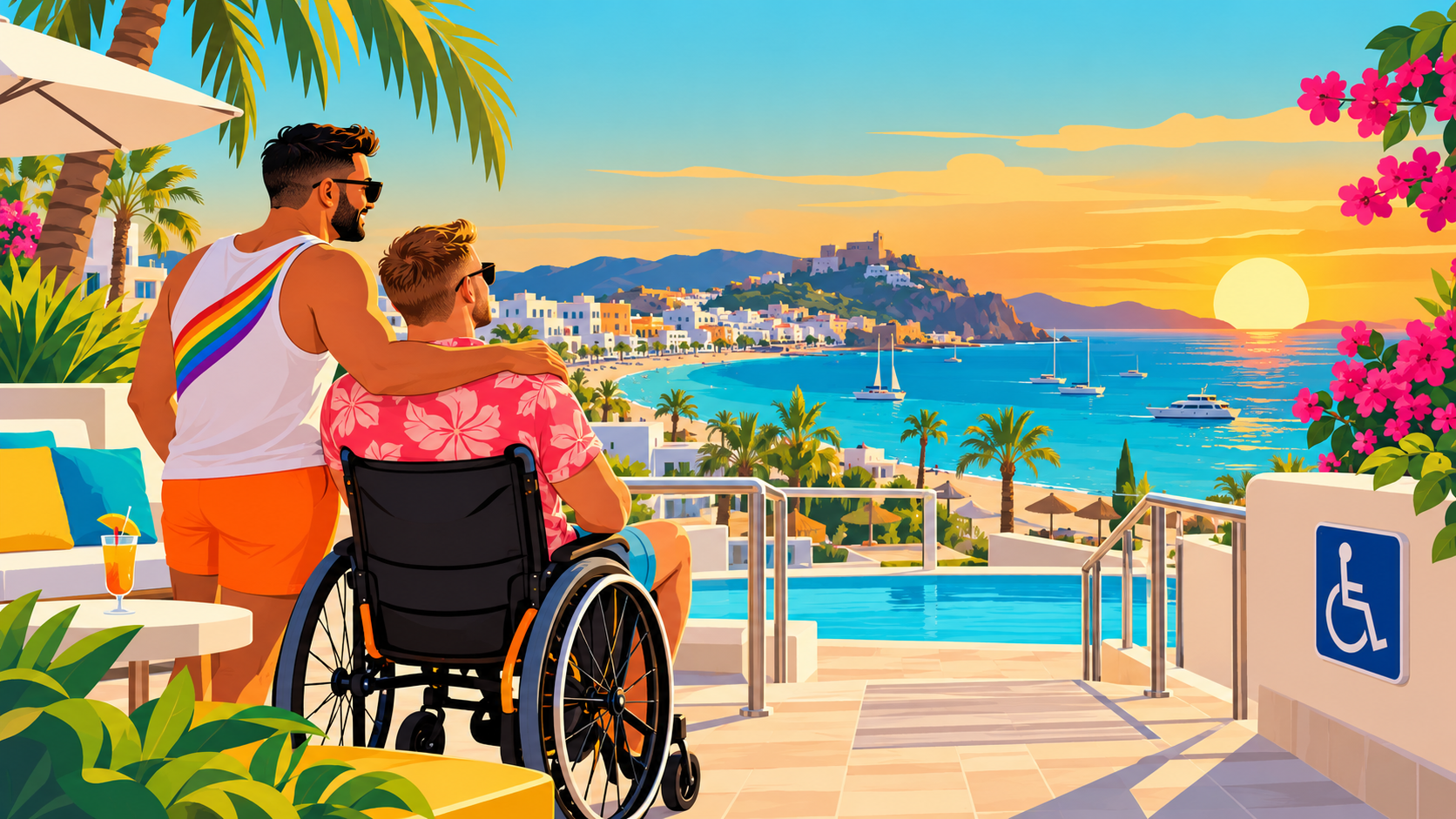 Wheelchair-Accessible LGBT+ Holidays: Booking Checklist