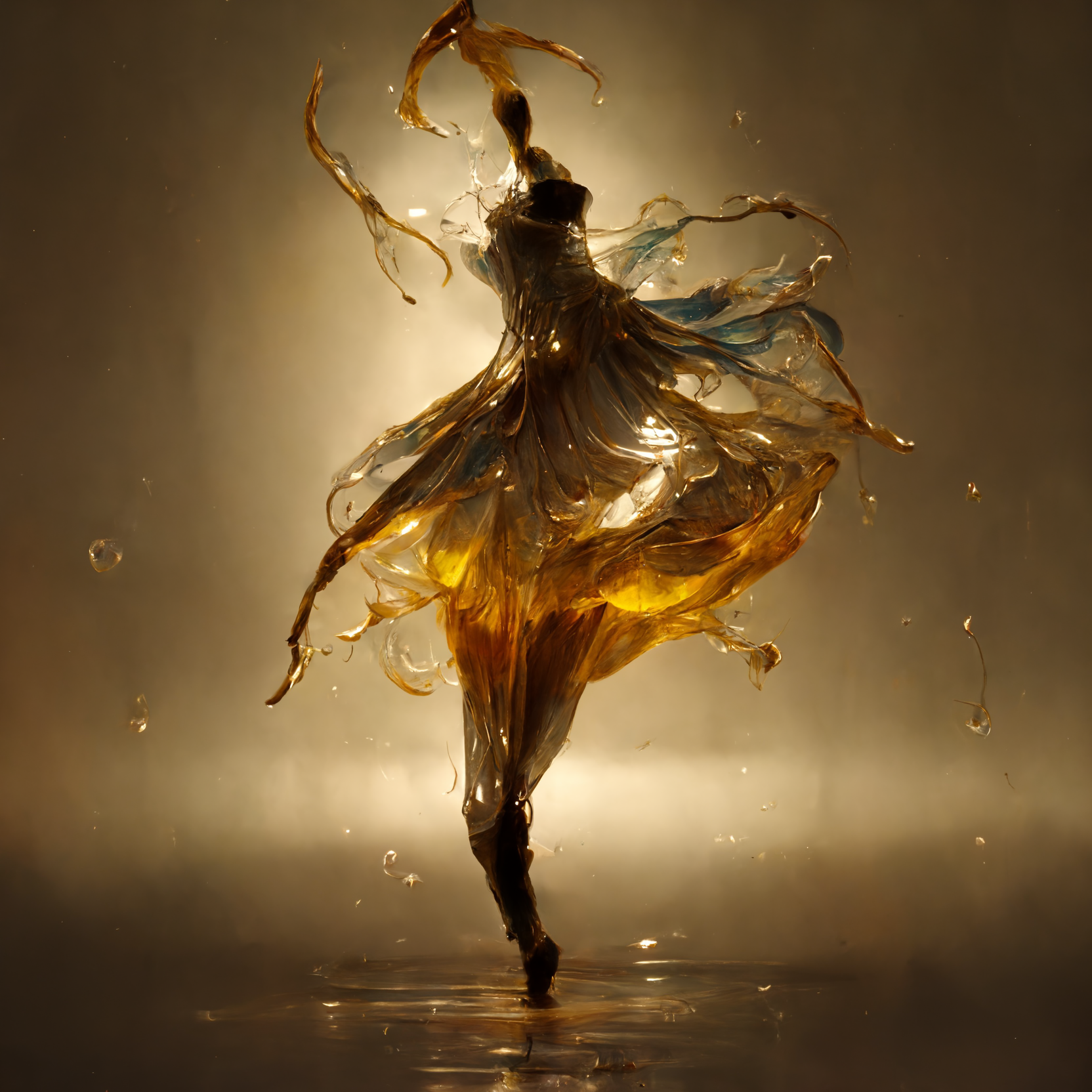 Liquid woman opera di Irio Lavagno