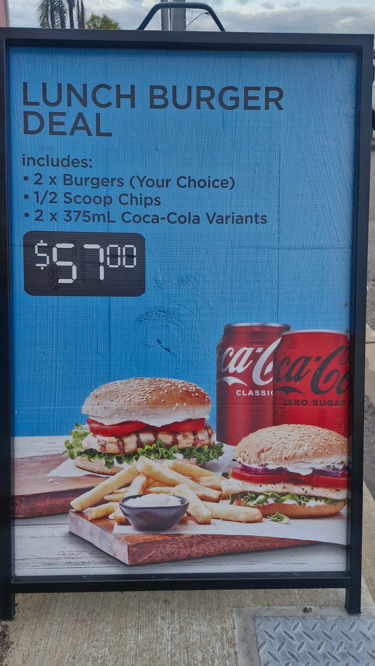 Lunch Burger Deal