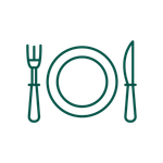 Freshly cooked meals icon