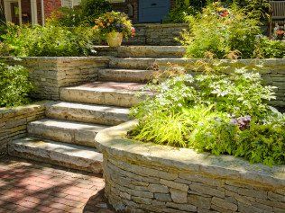 Natural Stone Landscaping - Evansville, IN - Daily Lawn & Landscape