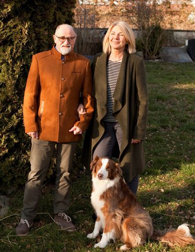 Gastgeber Vulkanwohnzimmer Olympia Borys und Juergen Schwab