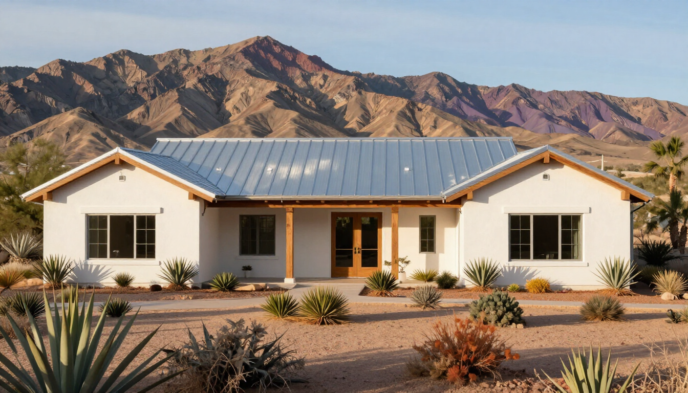Modern Arizona Home with Metal Roof