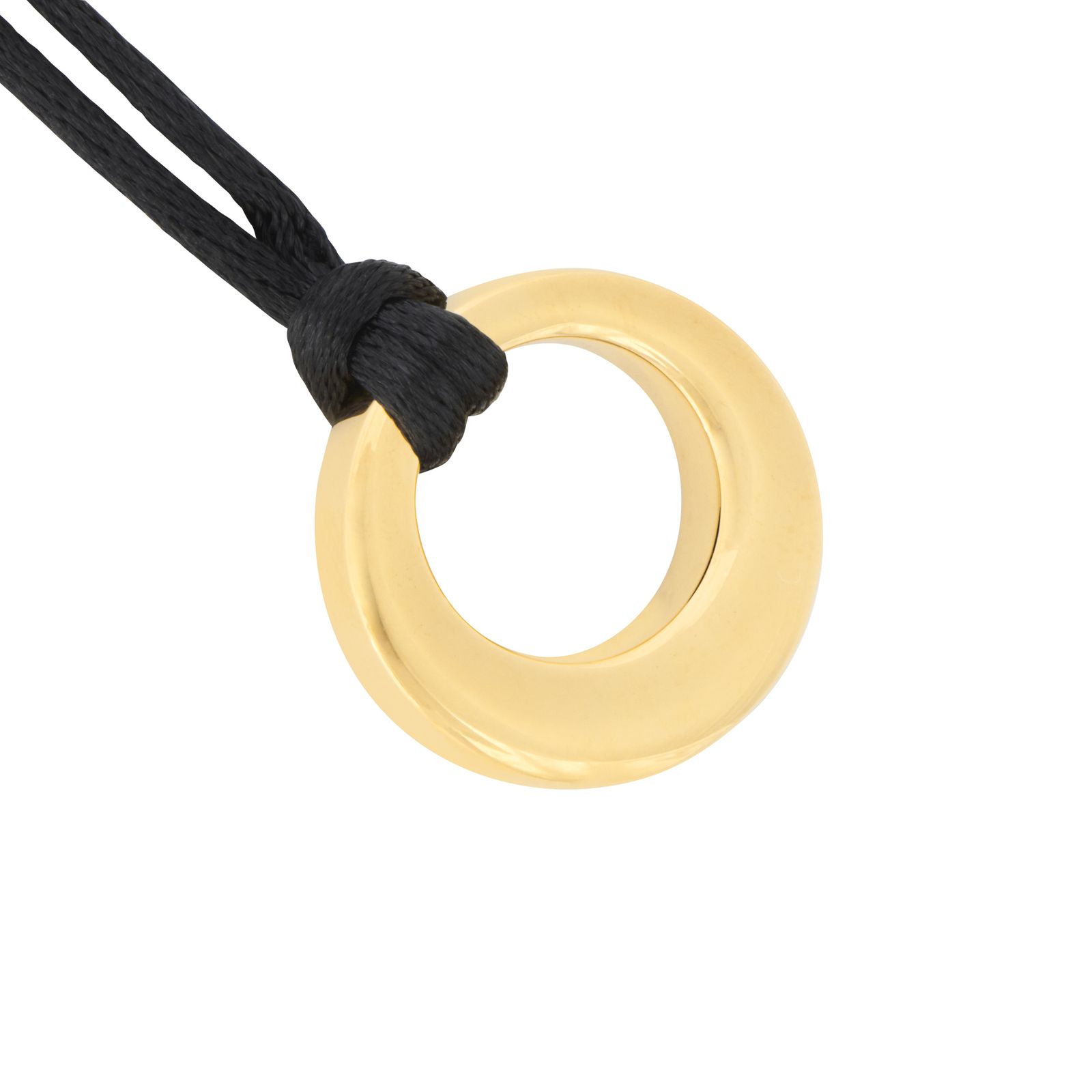 Eternity Circle Pendant - 18ct Gold Vermeil — Little Treasures Pet Cremation in Bells Park, QLD