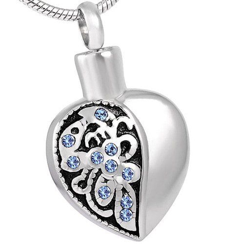 Bluestone Heart — Little Treasures Pet Cremation in Bells Park, QLD