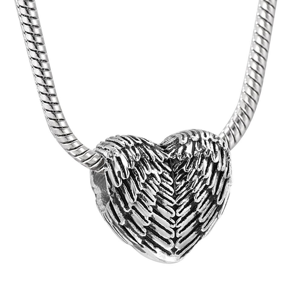 Winged Heart Pendant — Little Treasures Pet Cremation in Bells Park, QLD