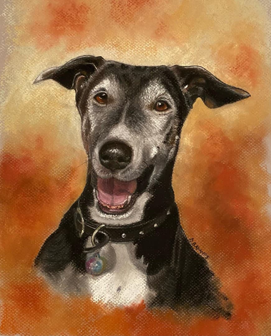 Di Pastel Painting 3 — Little Treasures Pet Cremation in Bells Park, QLD