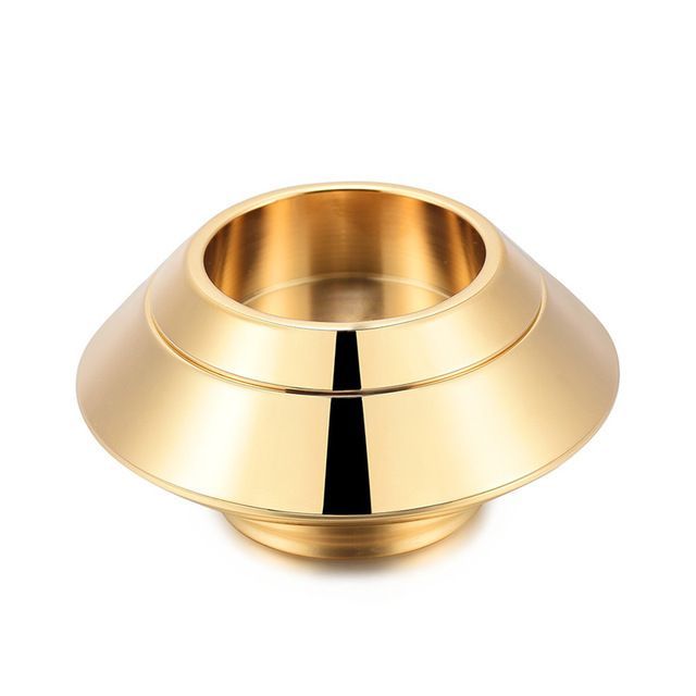 Keepsake Candle Urn Gold Tone — Little Treasures Pet Cremation in Bells Park, QLD