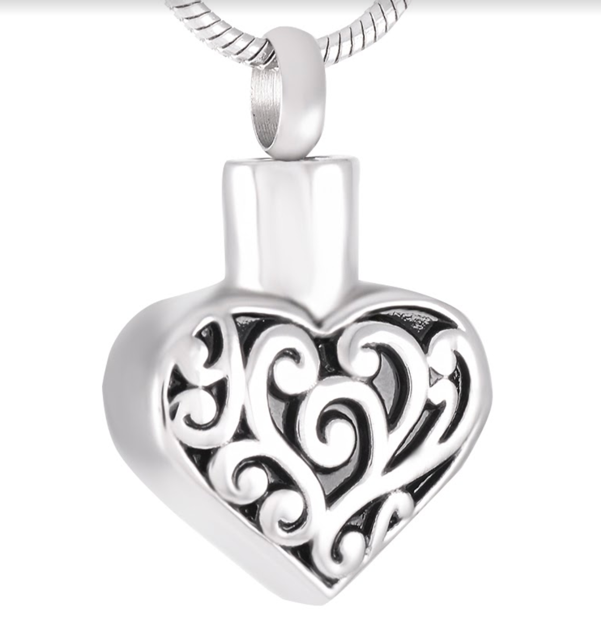 Filigree Heart — Little Treasures Pet Cremation in Bells Park, QLD