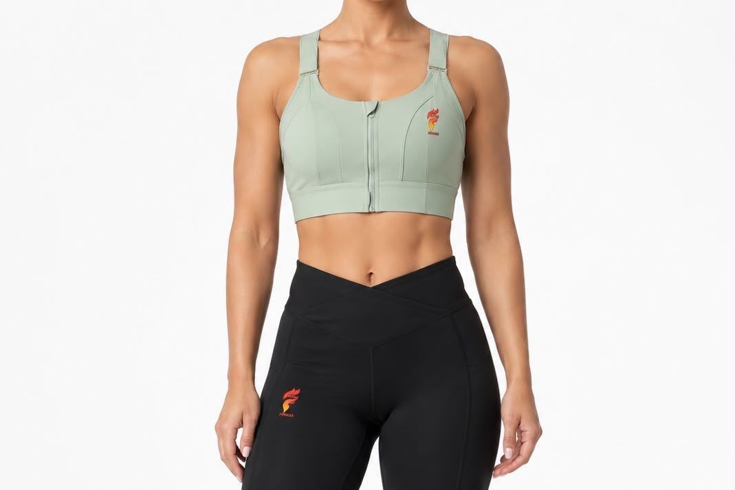 Fierce Magic Bra (Sage Green)