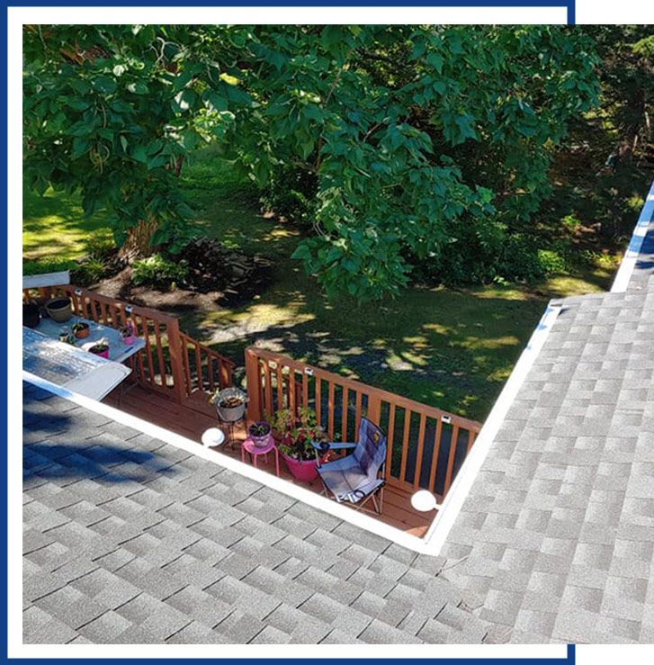 Roof View — Raynham, MA — JDM Siding And Windows