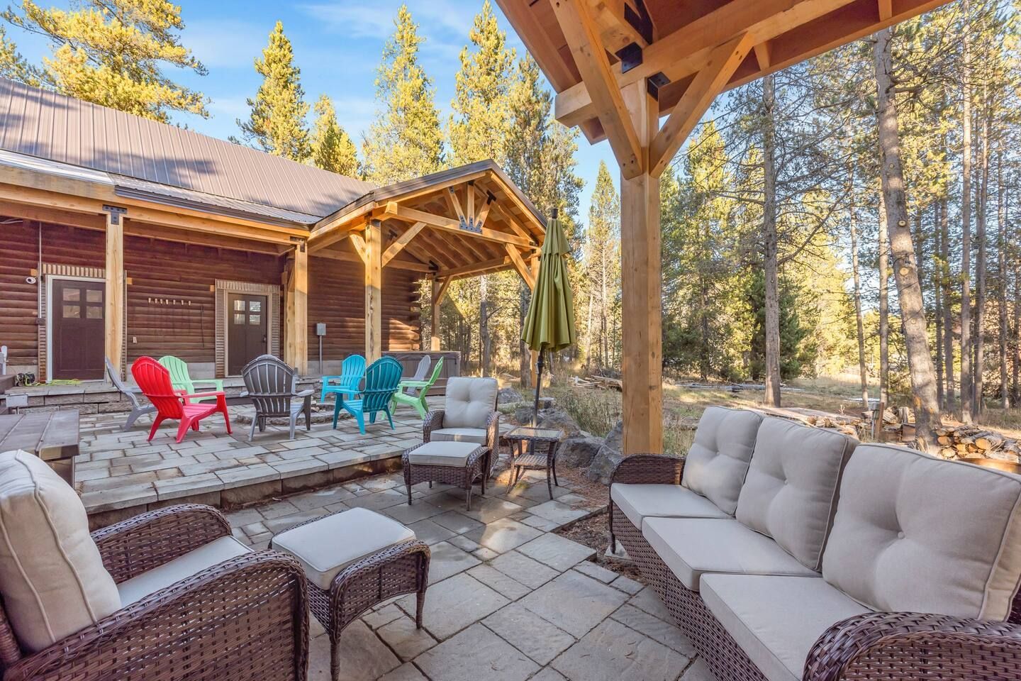 Targhee Cottage Outdoor Area