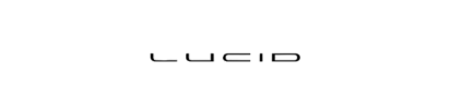 The word lucid is on a white background