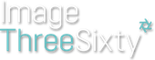 Image Three Sixty logo with turquoise and white text, and a turquoise swirl graphic.