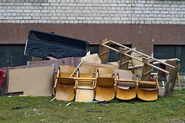 a commercial property that is getting cleaned out in colorado springs colorado