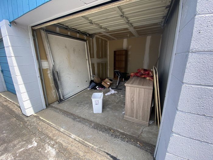 garage in need of cleanout in colorado