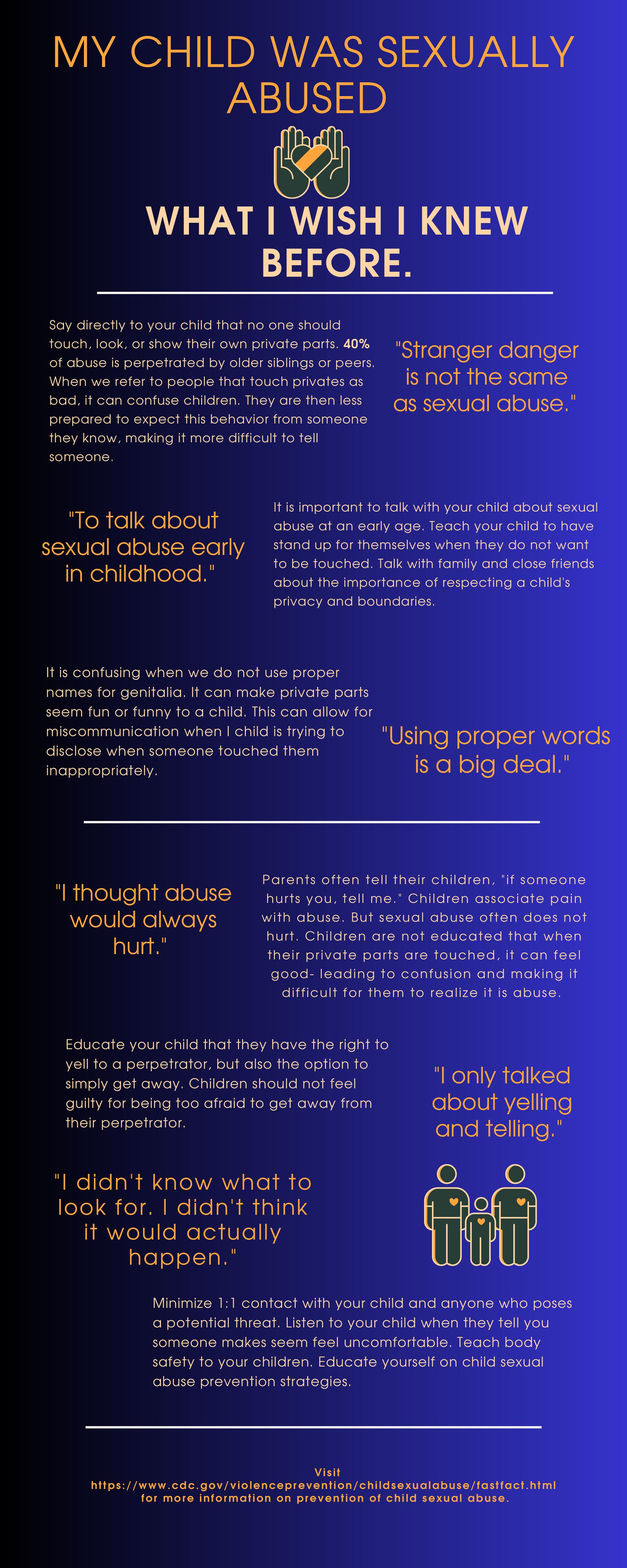 My Child Was Sexually Abused