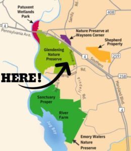 Map with bold