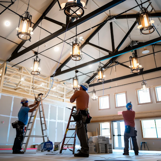 Commercial Lighting Installation in Houston, TX