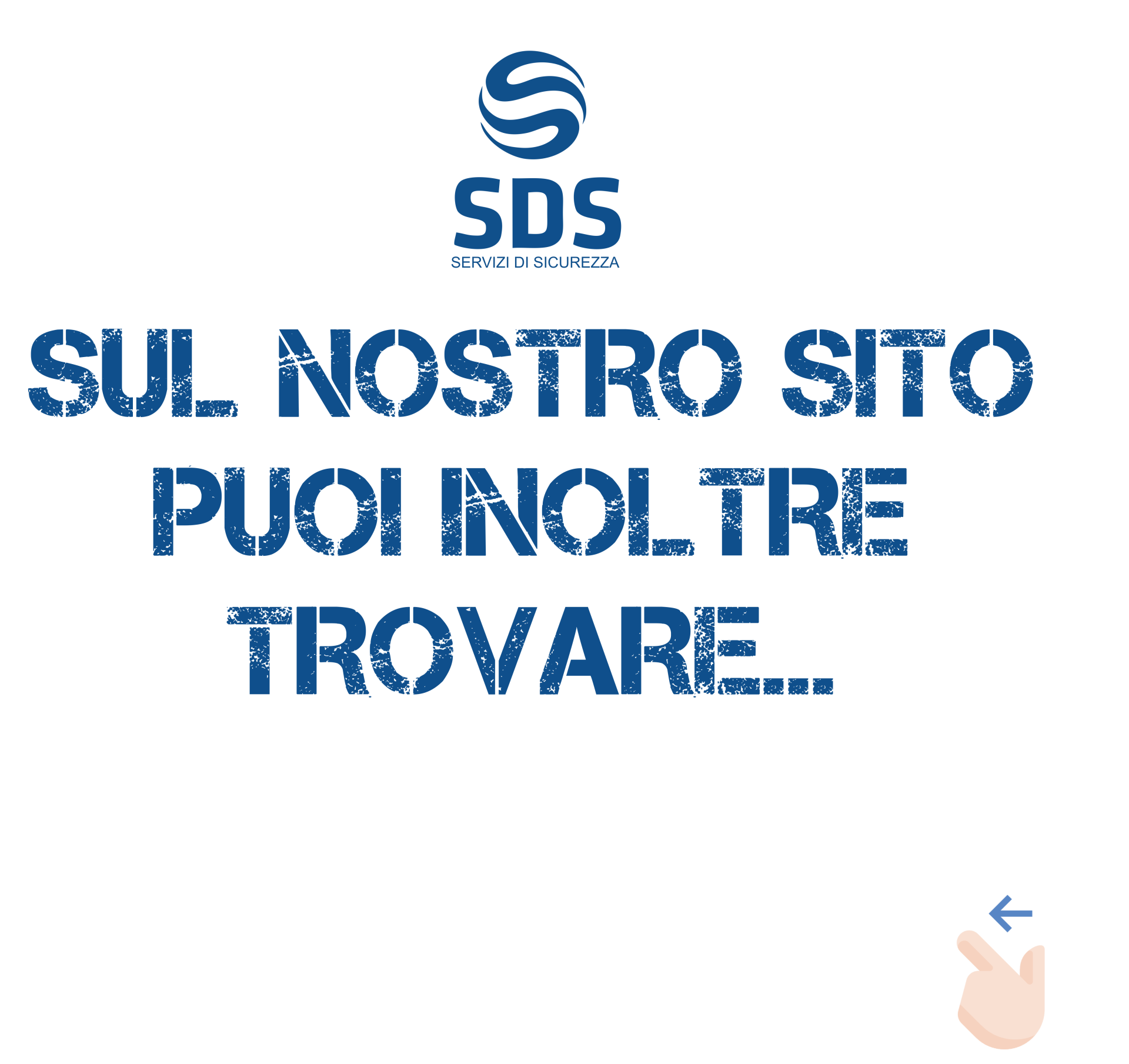 Logo for SDS, text: 