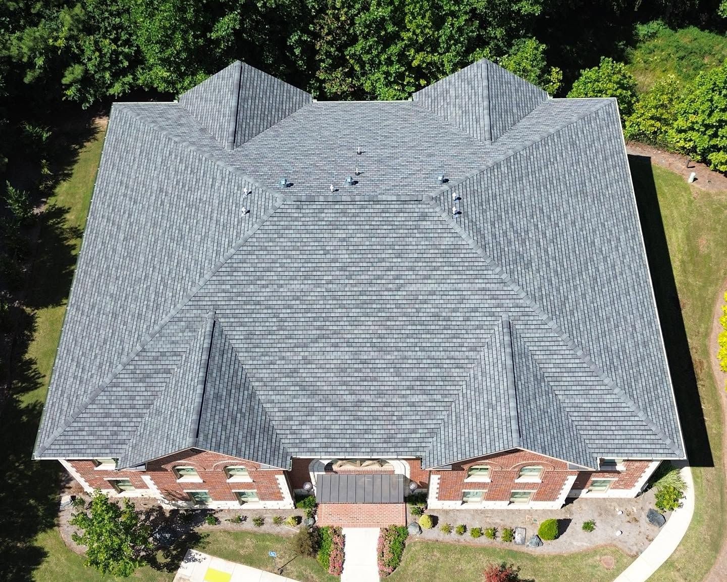 Architectural asphalt shingle roofing system
