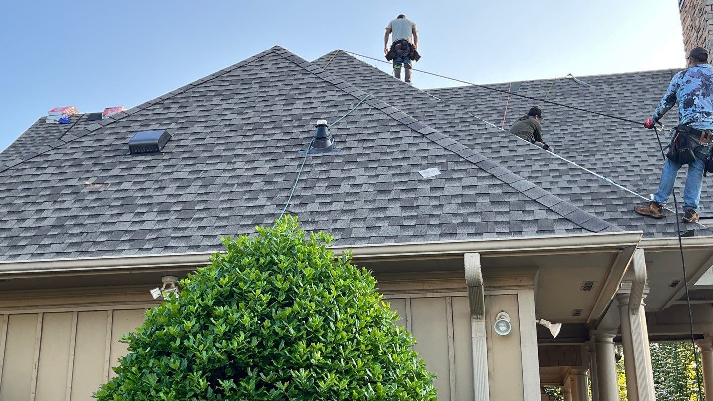 Completed Ameristar Roofing residential roof