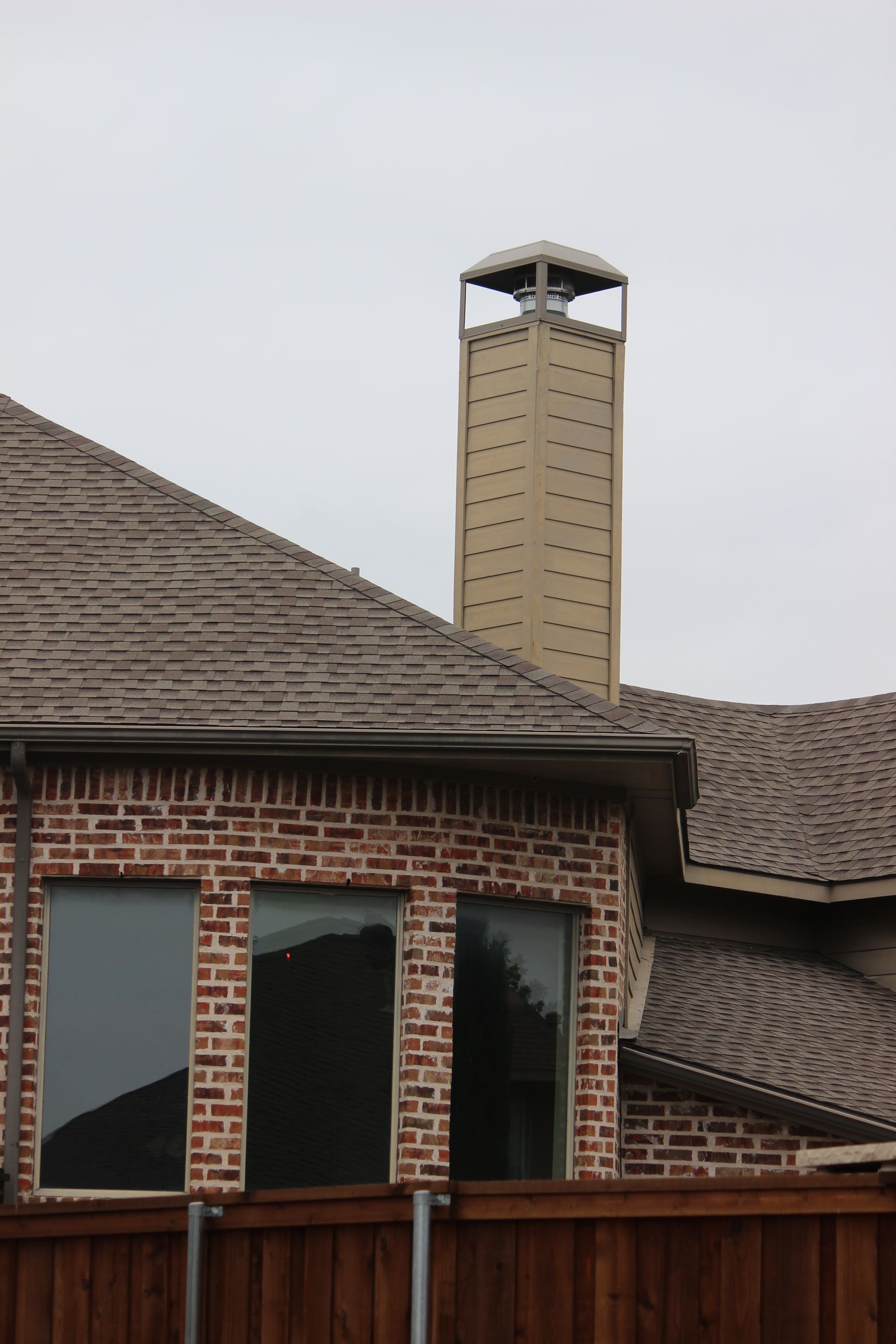 Ameristar Roofing gutter and roof drainage project