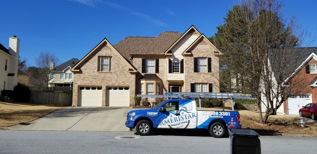 Ameristar Roofing recent residential roofing project in Metro Atlanta