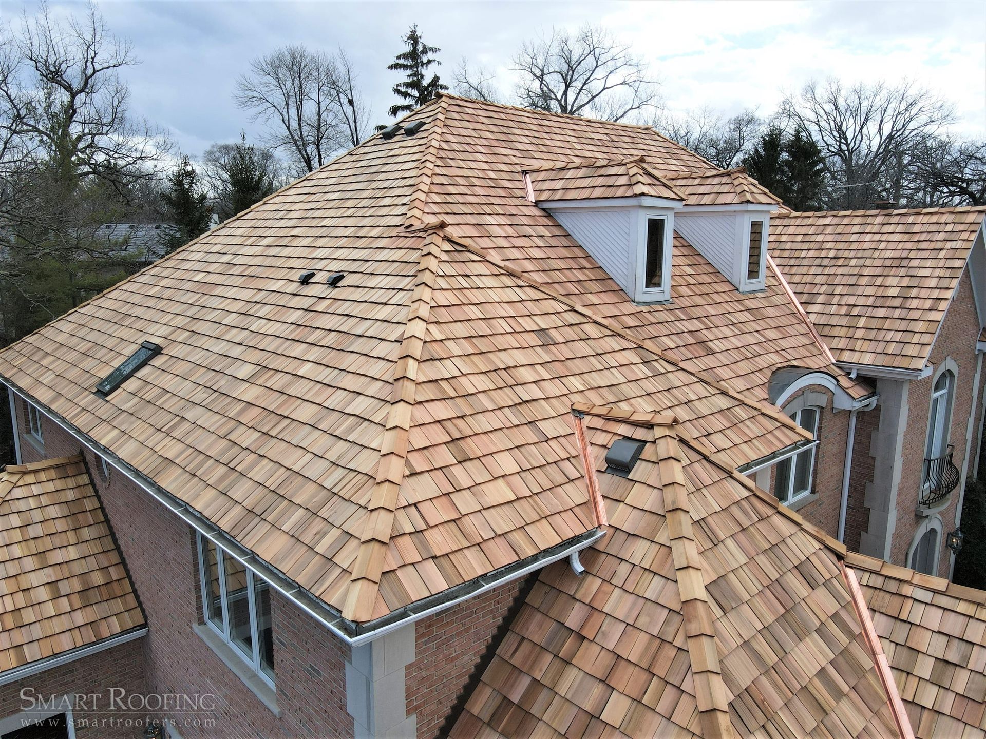 Ameristar Roofing residential project representing specialty roof capability