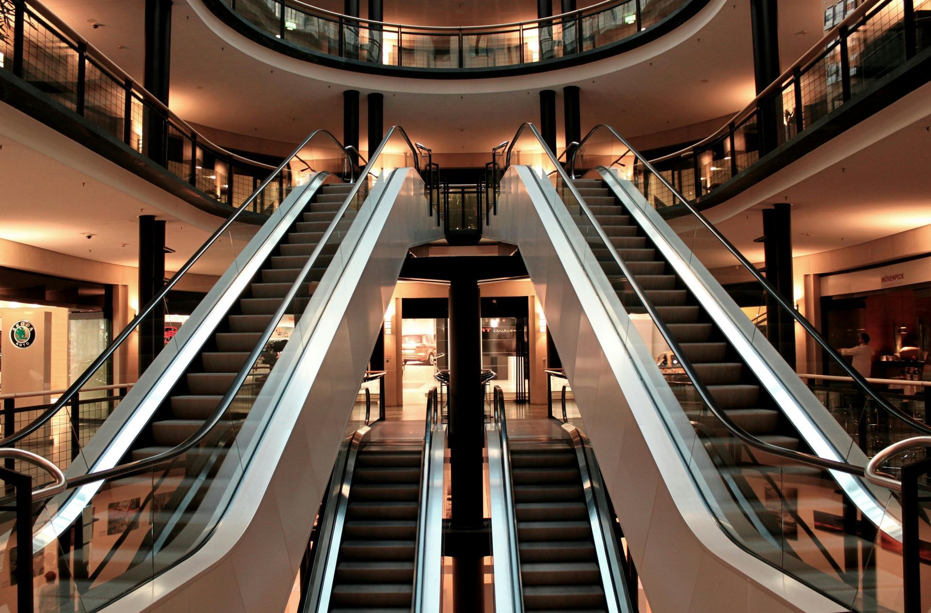 Excavators in a Shopping Centre — Howells & Co Legal & Conveyancing In Cessnock, NSW