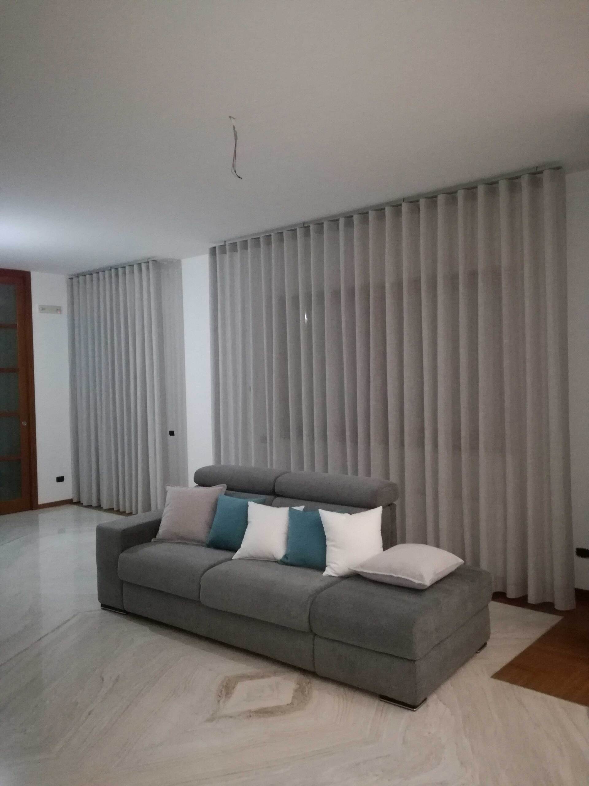 tenda per zona living