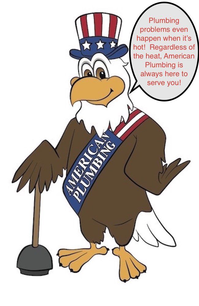 An eagle in a hat, sash reading 