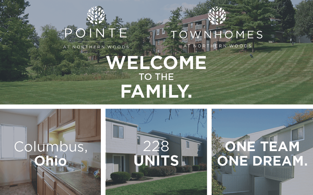 Pointe Townhomes in Columbus, Ohio, with
