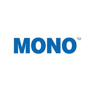 Blue MONO logo with small trademark symbol